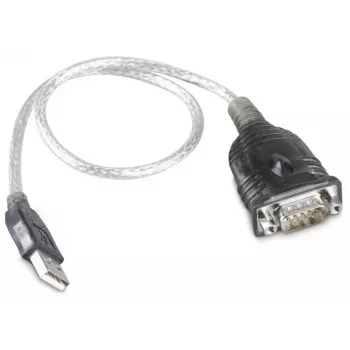 RS232-naar-USB converterkabel met Prolific PL2303 chipset, 0,8 m, zwart