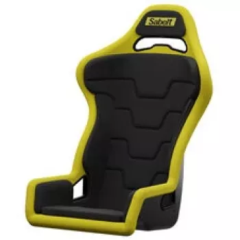 Sabelt SRS-1 sim-racestoel, glasvezelschaal, gevoerd - Racing Black