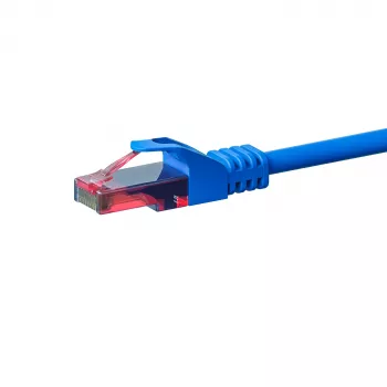DSIT CAT6 U/UTP netwerk installatiekabel, 50m, blauw, 100% koper, massief, 23 AWG, 250M Hz, Eca