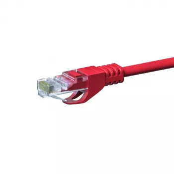 DSIT CAT5e U/UTP Ethernet-patchkabel, 1,5 m, rood, CCA, RJ45, Gigabit