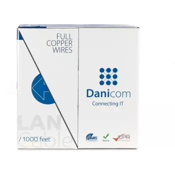DSIT DANICOM CAT6 UTP 305m PVC (Fca) solid copper netwerkkabel