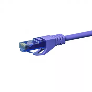 DSIT CAT6a netwerkkabel 100% koper U/UTP 0,50 m violet (DC-U6A8-005)