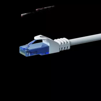 DSIT CAT6a netwerkkabel 100% koper - U/UTP - 5 meter - wit