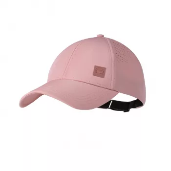 BUFF Summit Cap Solid Powder S/M - loopcap van gerecycled polyester met UPF 50+