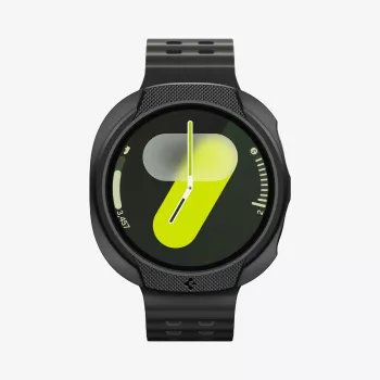 Spigen Liquid Air hoes voor Samsung Galaxy Watch 8 / 9 (44 mm) mat zwart