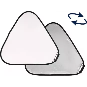 Manfrotto Tri Grip Reflector 1,2 m, zilver/wit (LL LR3731)