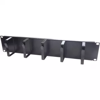DS-IT 19 inch kabelmanagementpaneel, metaal - 2U (DS-1904-2U)