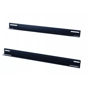 DSIT 19 inch rackmontagerails voor 600 mm diepe wandkasten – verzinkt staal, 1 paar