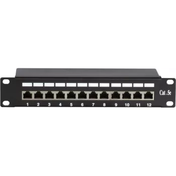 DSIT DS-10Patch5-12FTP 10 inch 12-poorts FTP Cat 5e patchpanel