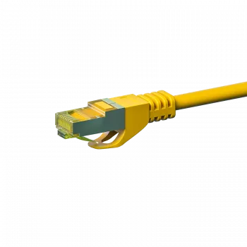 DSIT Cat.7 S/FTP PiMF RJ45-netwerkkabel, 15 m, geel, 10Gbps, LSZH