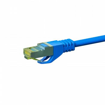 DSIT RJ45-netwerkkabel S/FTP (PiMF) Cat.7-kabel, blauw, 50 m