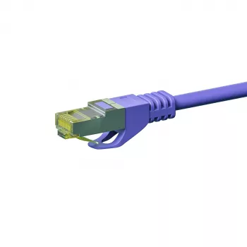 DSIT RJ45-netwerkkabel S/FTP (PiMF) Cat.7-kabel, paars, 50 m (DC-78-500)