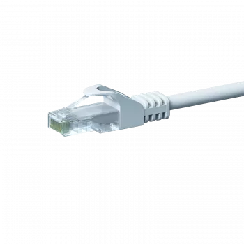 DSIT CAT 5e U/UTP netwerk-patchkabel - 20m, wit, CCA, RJ45, Gigabit Ethernet