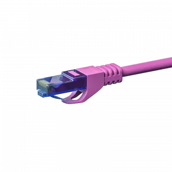 DSIT CAT6a netwerkkabel 100% koper - U/UTP - 1,50 m - roze (DC-U6A9-015)