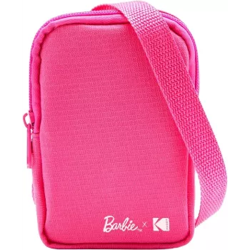 Kodak x Barbie softcase met rits en schouderriem voor Printomatic en Step Slim, roze (RODBCMPK)