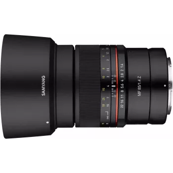 Objectief met handmatige focus Samyang MF 85mm f/1.4 Z voor Nikon Z-camera's (F1211214101)