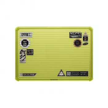 Skinarma Vibron beschermhoes voor MacBook Neo 13, geel