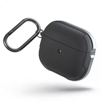 UNIQ Valencia antibacteriële hoes voor AirPods 3e generatie, grijs