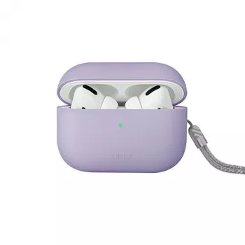 UNIQ Lino siliconenhoes voor AirPods Pro 2e generatie - lila lavendel