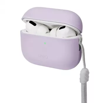 UNIQ Lino siliconenhoes voor AirPods Pro 2e generatie - lila lavendel