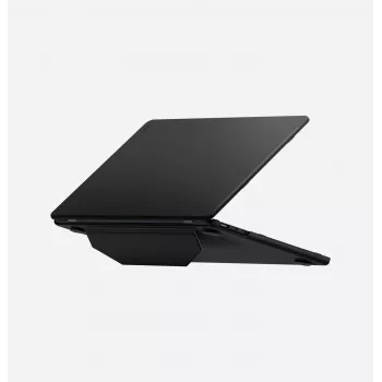 UNIQ Lyden Versa foliohoes voor MacBook Air 13 inch (M2/M3/M4/M5) zwart