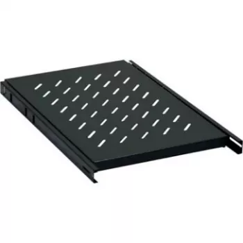 DSIT DS-UH100 uitschuifbaar rackplateau 1U 930mm diepte 18kg belasting zwart