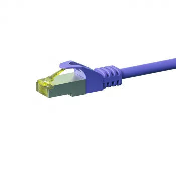DSIT Cat.7 S/FTP PiMF RJ45 netwerkkabel, Violet, 30 m
