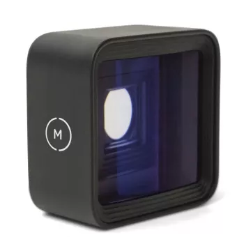 Moment 1,33x anamorf objectief - blauwe flare - T-serie