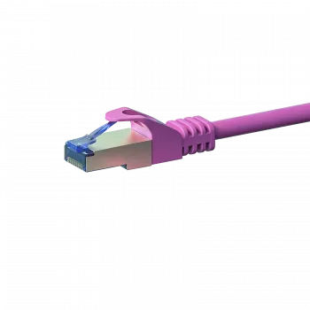 DSIT CAT 6a LSOH S/FTP netwerk-patchkabel 1,5 m roze