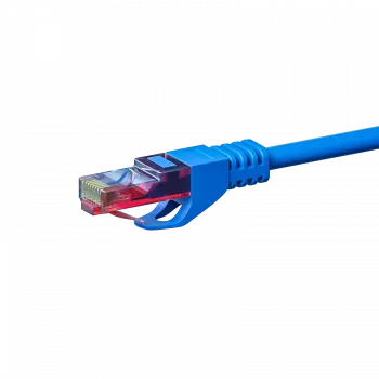 DSIT CAT6 netwerkkabel U/UTP 2m blauw 100% koper (DC-64-020)