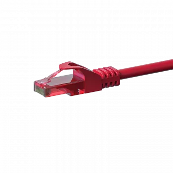 DSIT CAT6 netwerkkabel 100% koper - U/UTP - 10 meter - rood (DC-65-100)