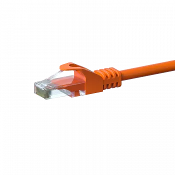 DSIT DC-C66-002 CAT6 U/UTP netwerkkabel, 0,25 m, oranje, CCA