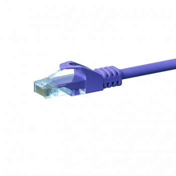 DSIT CAT5e U/UTP netwerk-patchkabel, 7 m, paars, 100% koper
