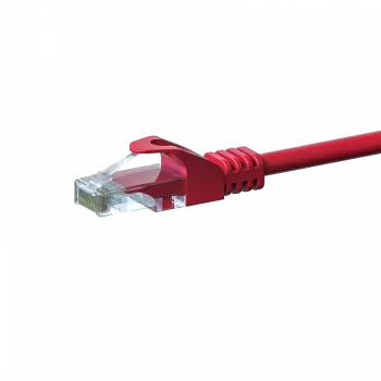 DSIT CAT5e U/UTP netwerkkabel, 10 m, rood, 100% koper