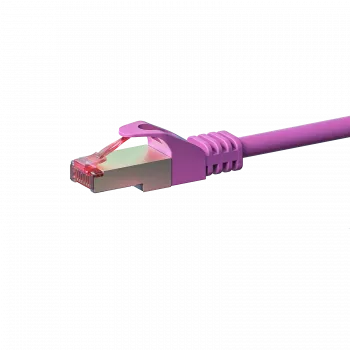 DSIT CAT 6 S/FTP LSOH netwerk-patchkabel, 1 m, roze