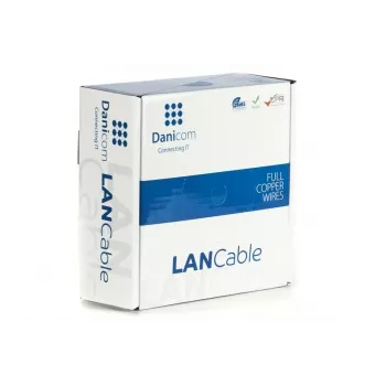 DSIT DANICOM CAT5E FTP 100m flexibele netwerkkabel PVC (Fca) - DC-FTP5E-100-FCA