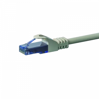 DSIT CAT6a netwerkkabel 100% koper U/UTP 0,15 m grijs