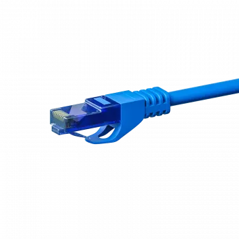 DSIT DC-U6A4-500 UTP Cat6a netwerkkabel, 100% koper, 50 m, blauw