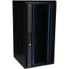 DSIT DS10-3415 15U 10-inch wandmontage-serverrack met glazen deur, 370x450x752 mm, zwart