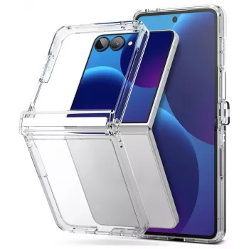 Ringke Fusion Flap Galaxy Z Flip 8 transparant hoesje met scharnierbescherming