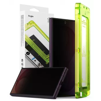 Ringke Cover Display Easy Slide 360 Privacy gehard glas screenprotector 2-pack voor Samsung Galaxy Z Fold 8 Ultra