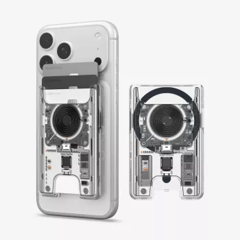 SPIGEN Ultra Hybrid Wallet MagSafe magnetische kaarthouder NEO One - zwart