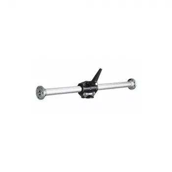 Manfrotto 131D zijarm voor lichtstativ / dwarsstang - 30 cm aluminium arm met twee 16-mm pennen, 5 kg draagvermogen