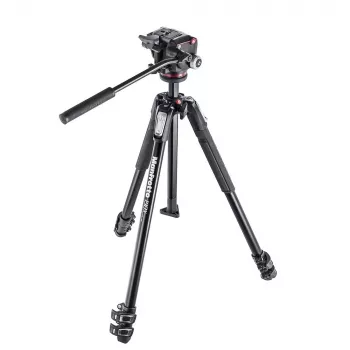 Manfrotto MK190X3-2W aluminium statief met XPRO-vloeistofkop