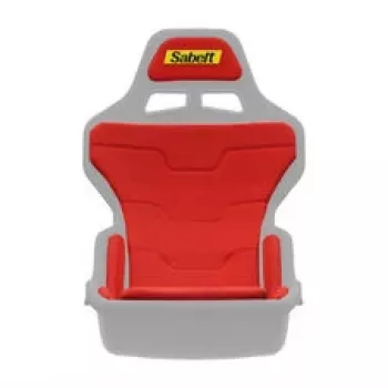 Sabelt SRP-1 vervangingskussen-kit, 20 mm schuim, Racing Red, voor P-serie stoelen