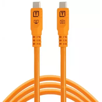Tether Tools TetherPro USB-C Optima 10G Recht Oranje 3m