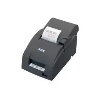 Epson TM-U220A tweekleurige matrixprinter voor bonnen, serieel, automatische snijder, donkergrijs