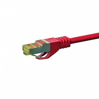 DSIT Cat.7 S/FTP netwerkkabel RJ45, PiMF, rood, 0,5m (DC-75-005)