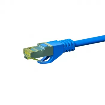 DSIT Cat.7 S/FTP netwerkkabel, RJ45 stekker naar RJ45 stekker, blauw, 7,5 m