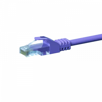 DSIT CAT 5e U/UTP netwerk-patchkabel, 10m, violet, CCA, RJ45, Gigabit Ethernet